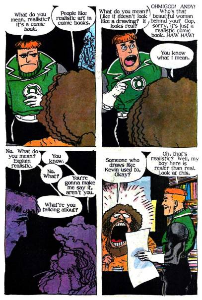 sorry, it's just a realistic comic book!