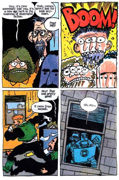 comics aren't just for kids anymore.