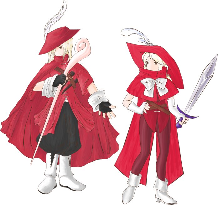 Female Red Mage
