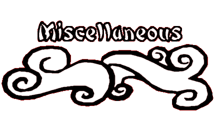 Miscellaneous