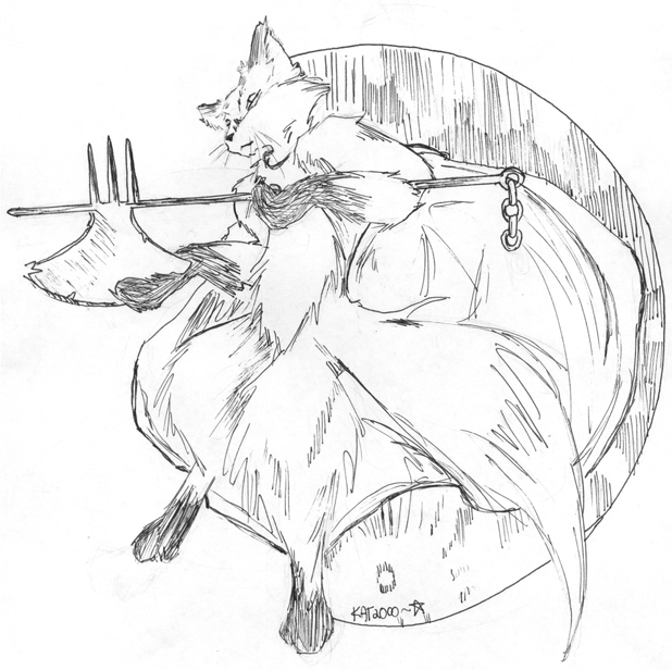 Marlfox from a book of the same name, also by Brian Jacques. ^_^